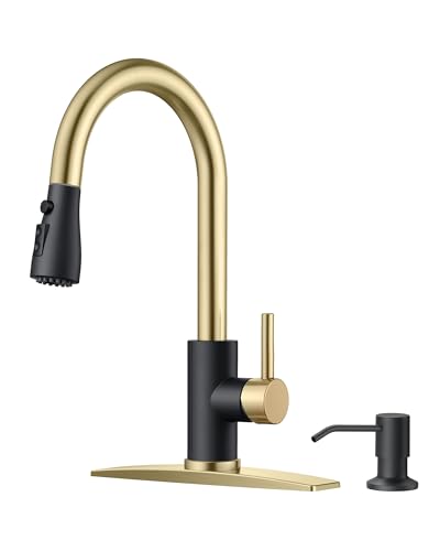 Kitchen Faucet with Soap Dispenser