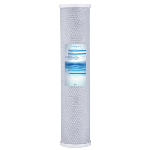 20 Inch Universal Compatible Carbon Block Water Filter Cartridge for Whole House Water Filter