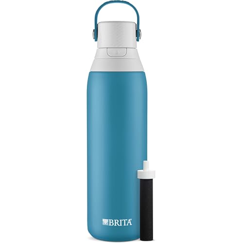 Insulated Filtered Water Bottle with Straw