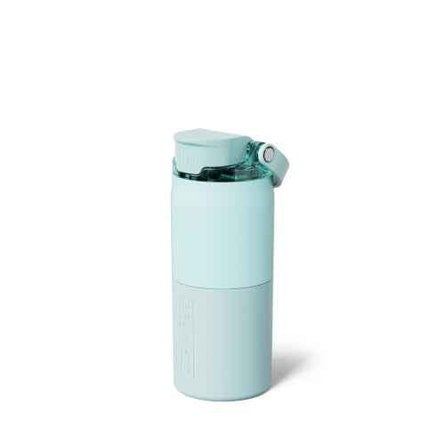 Rise 18oz Water Bottle with Covered Silicone Straw