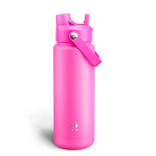 Insulated Water Bottle with Straw Stainless Steel Water Bottle