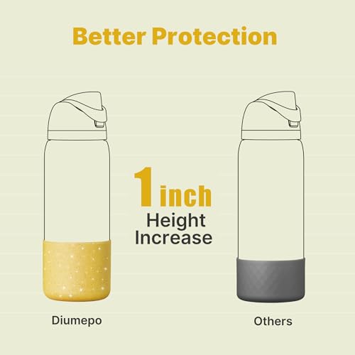 Silicone Water Bottle Boot for Owala 40 oz