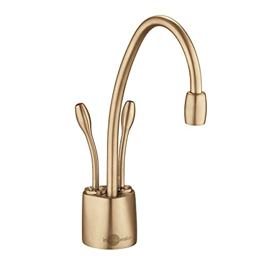 F-HC1100-BB Indulge Hot and Cool Water Dispenser Faucet, Brushed Bronze