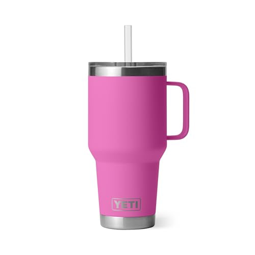 Rambler 35 oz Tumbler with Handle and Straw Lid