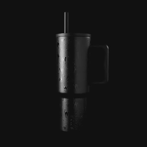 40oz Leak Proof Ceramic Lined Tumbler with Handle