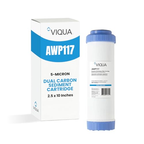 AWP117 Dual Sediment Carbon Filter 5