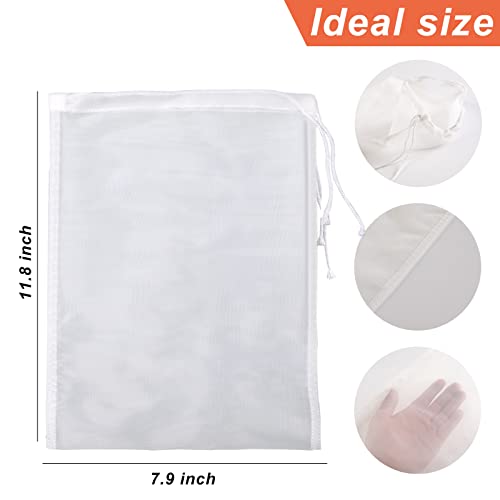 Nut Milk Bag Food Straining Bag (4 Count)