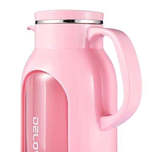 68 oz 2 Liter Glass Pitcher with Shatterproof Shell