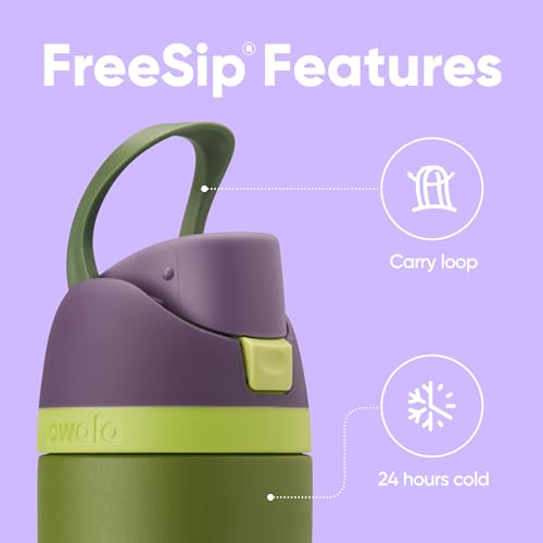 Marvel FreeSip Stainless Steel Water Bottle 24 oz Hulk