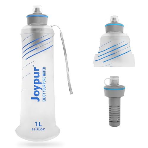 Collapsible Water Filter Bottle with 0.01 Micron Filtration