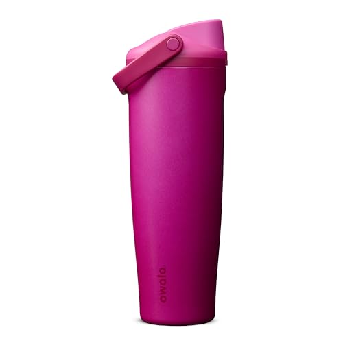 FreeSip Sway Insulated Stainless Steel Water Bottle with Two