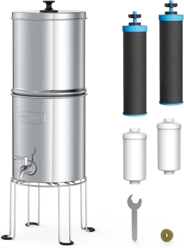 TK-AD-FS Alkaline Gravity Water Filter System, Increase PH