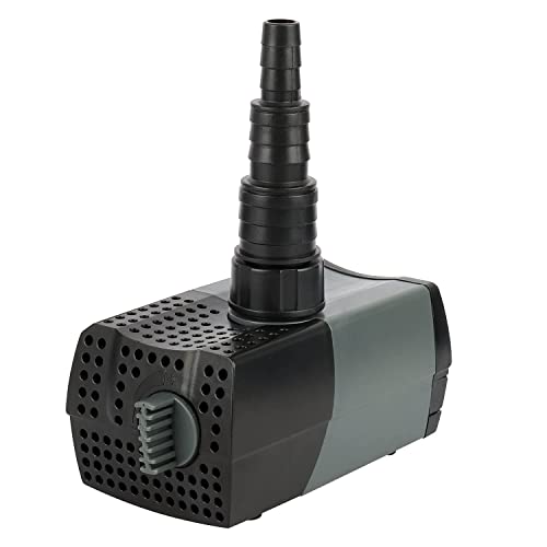 HSUP-1400F) Submersible Water Pump With Fountain Jets - Pond Pump - Submersible Pump - Water Fountain Pump - Aquarium Pump