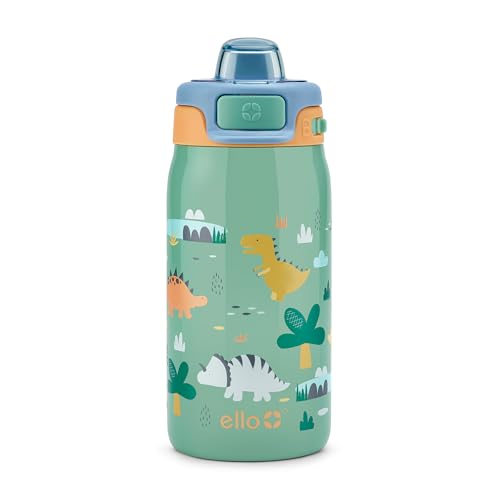 Kids Pop & Fill 12oz Toddler Water Bottle with Quick Fill Lid