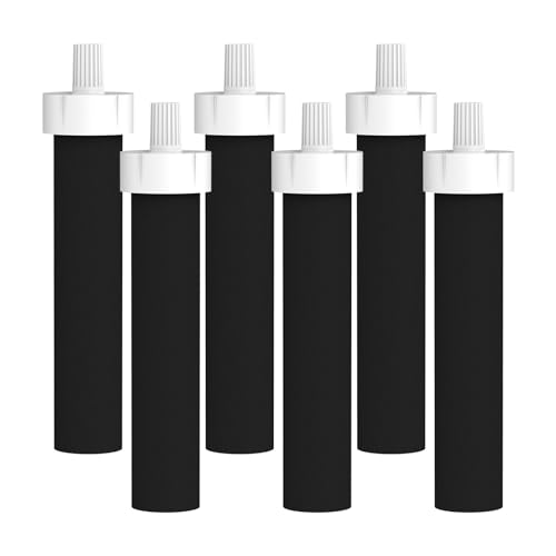 Water Bottle Filter Compatible with Brita Sport BB06 (6 Count)