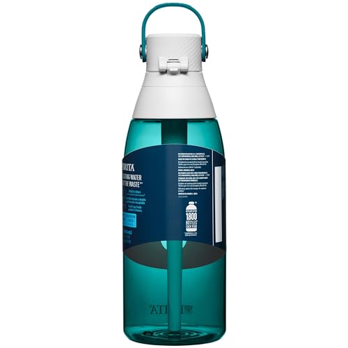Hard Sided Plastic Premium Filtering Water Bottle