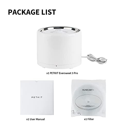 Eversweet 3 Pro Cat Water Fountain with Wireless Pump