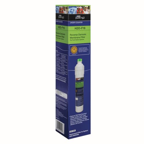 H2O F16 Pure H2O 50 GPD RO Membrane Replacement Filter