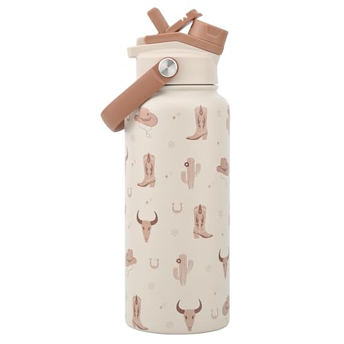 32 oz Cowgirl Water Bottle