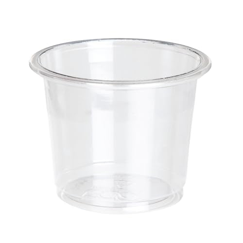 Compostable Clear PLA Plastic 1oz Small Portion Cups (5000 Count)