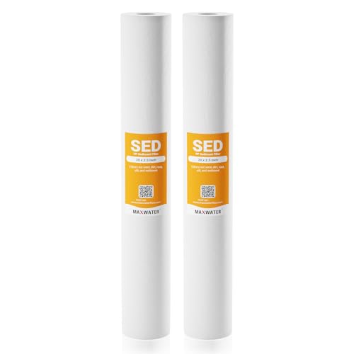 Slim Blue 5 Micron 20 inch x 2.5 inch Whole House Melt (2 Count)