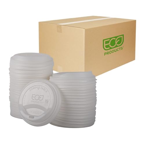 Eco Products Compostable Coffee Cup Lids
