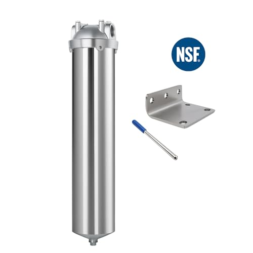 NSF ANSI 42 Stainless Steel Whole House Water Filter Housing