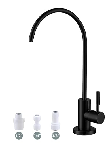 Drinking Water Faucet Matte Black Water Filter Faucet