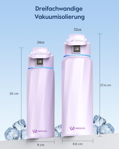 BOOST Smart Water Bottle Tracker with Reminder to Drink Water