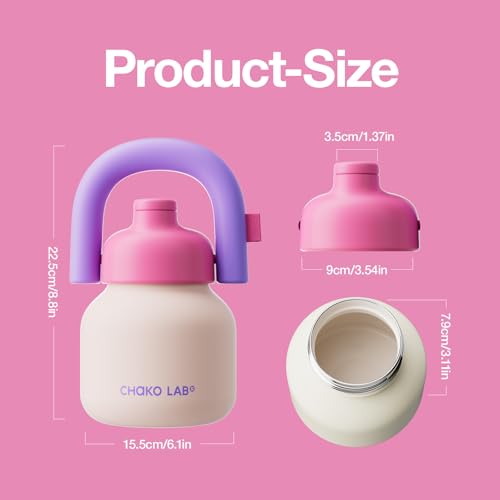 33oz Insulated Water Bottle with Straw & Handle