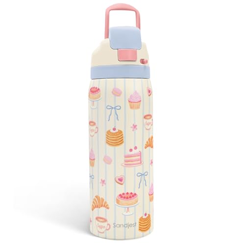 Desserts Stainless Steel Water Bottle