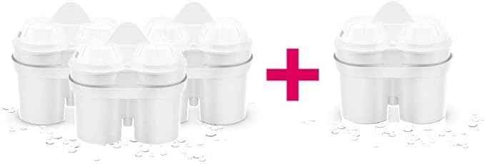 BWT Magnesium Gourmet L0814334 Cartridges Water Filter (Pack of 3 + 1)