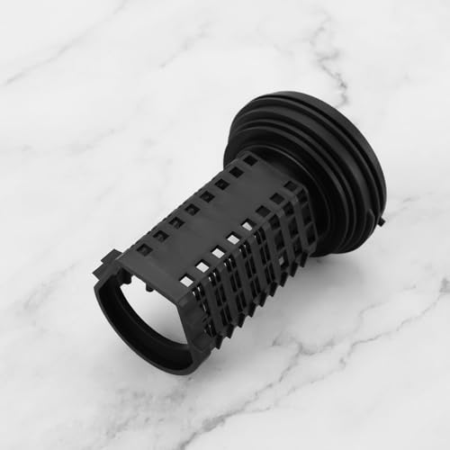 2Pcs Washing Machine Filter Machine Drain Pump Filter Cap 383EER2001A Compatible with LG F1069FD.ABWQEUK F1069FD2P.ABWQEUK Black 96mm