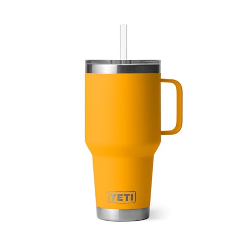 Rambler 35 oz Tumbler with Handle and Straw Lid