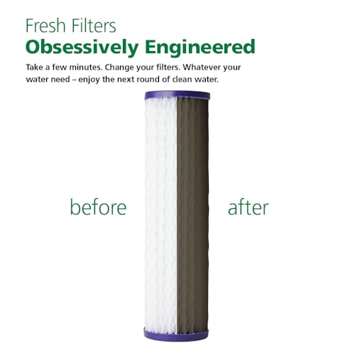 2.5"x10" 20 Micron Universal Sediment Filter (2 Count)
