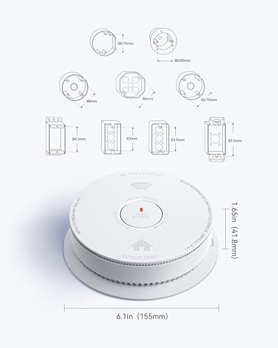 Smoke Detector Combo Smoke & Carbon Monoxide Alarm 10