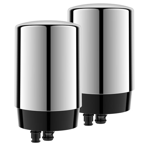 2 Pack Faucet Filter Replacement Compatible with Brita Faucets (2 Count)
