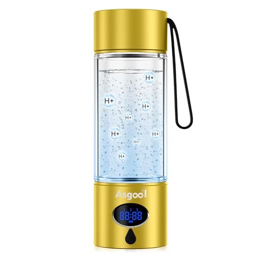 360ml Portable Hydrogen Water Bottle Generator with PEM