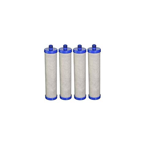 Compatible Reverse Osmosis Annual Replacement Water Filters for WHER12 and WHER18 System; Pack of 4; Membrane Not Included. (4 Count)