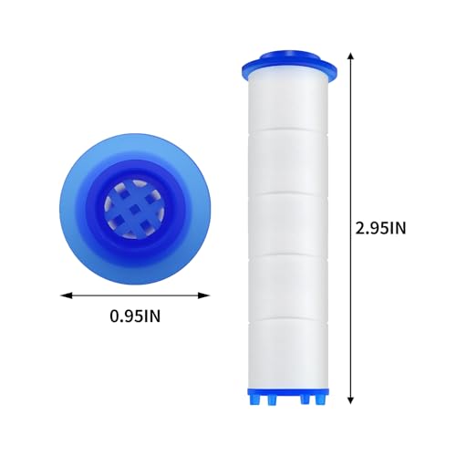 20 Pack Shower Filter Shower Head Filter PP Cotton Filter Handheld (20 Count)