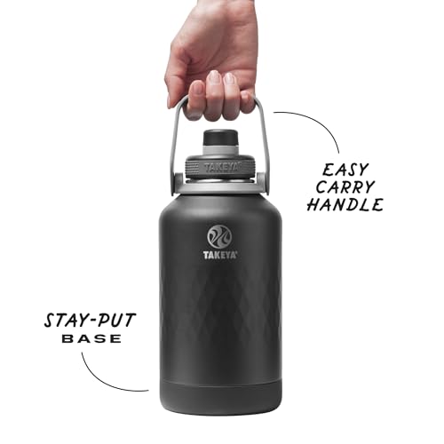 Sport Triple Insulated Water Bottle with Spout Lid and Ice Blocker