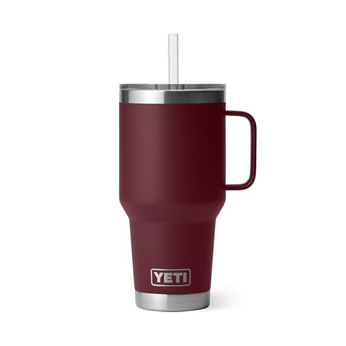 Rambler 35 oz Tumbler with Handle and Straw Lid