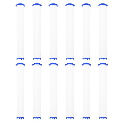 12 Pcs Shower Head Filter 5.5 Inch PP Cotton Filter Cartridge Replacement High
