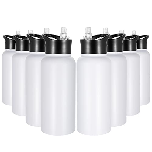 32 oz Insulated Water Bottle Bulk 8 Pack (8 Count)