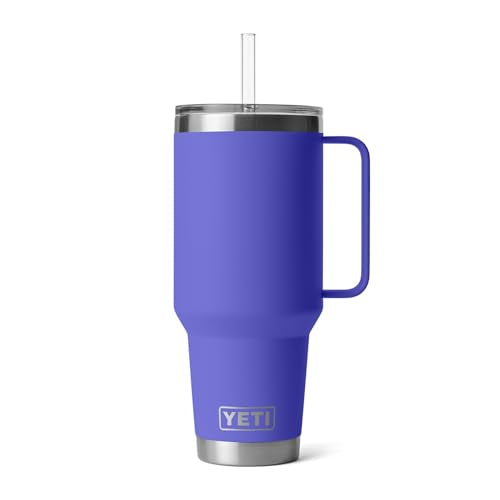 Rambler 42 oz Tumbler with Handle and Straw Lid