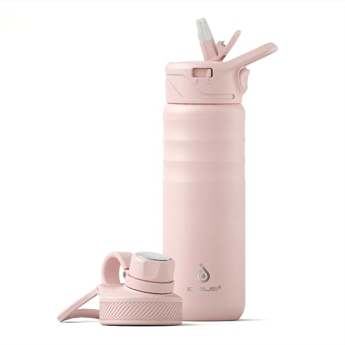 24oz Stainless Steel Insulated Bottle with 2 Leak