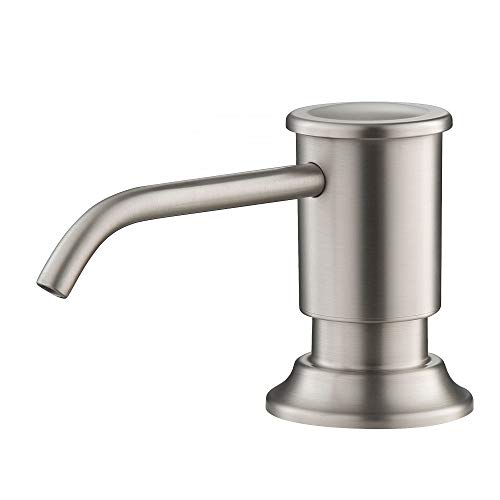 Kitchen Soap and Lotion Dispenser in Spot Free Stainless Steel