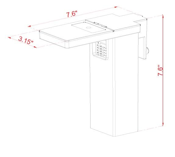 Duo 2 in 1 Submersible Aquarium Filter with LED Light