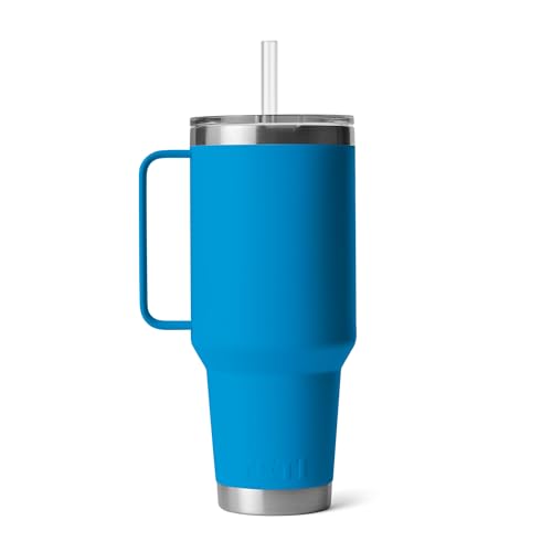 Rambler 42 oz Tumbler with Handle and Straw Lid