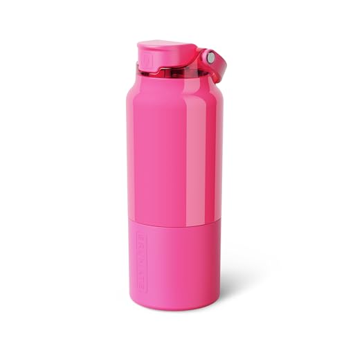Rise 35oz Water Bottle With 100% Leakproof Covered Silicone Straw